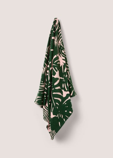 Palm Stripe Beach Beach Towel (70cm x 140cm)