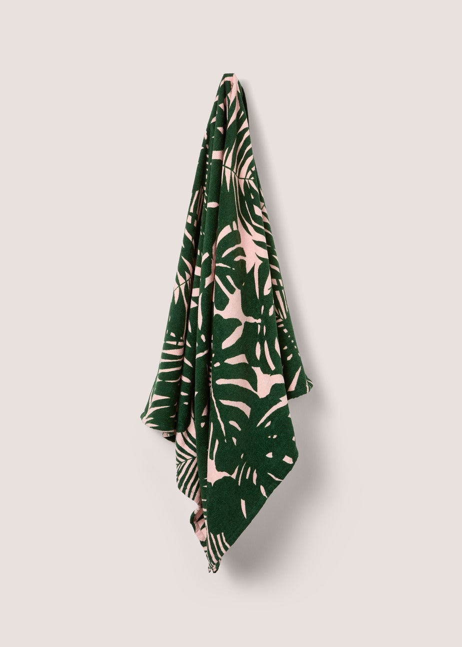 Palm Stripe Beach Beach Towel (70cm x 140cm)