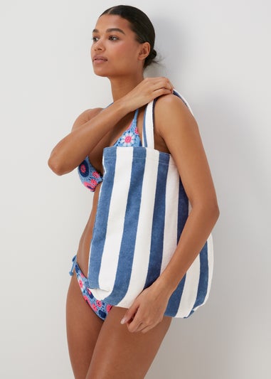 Indigo Beach Bag (35cm x 30cm)