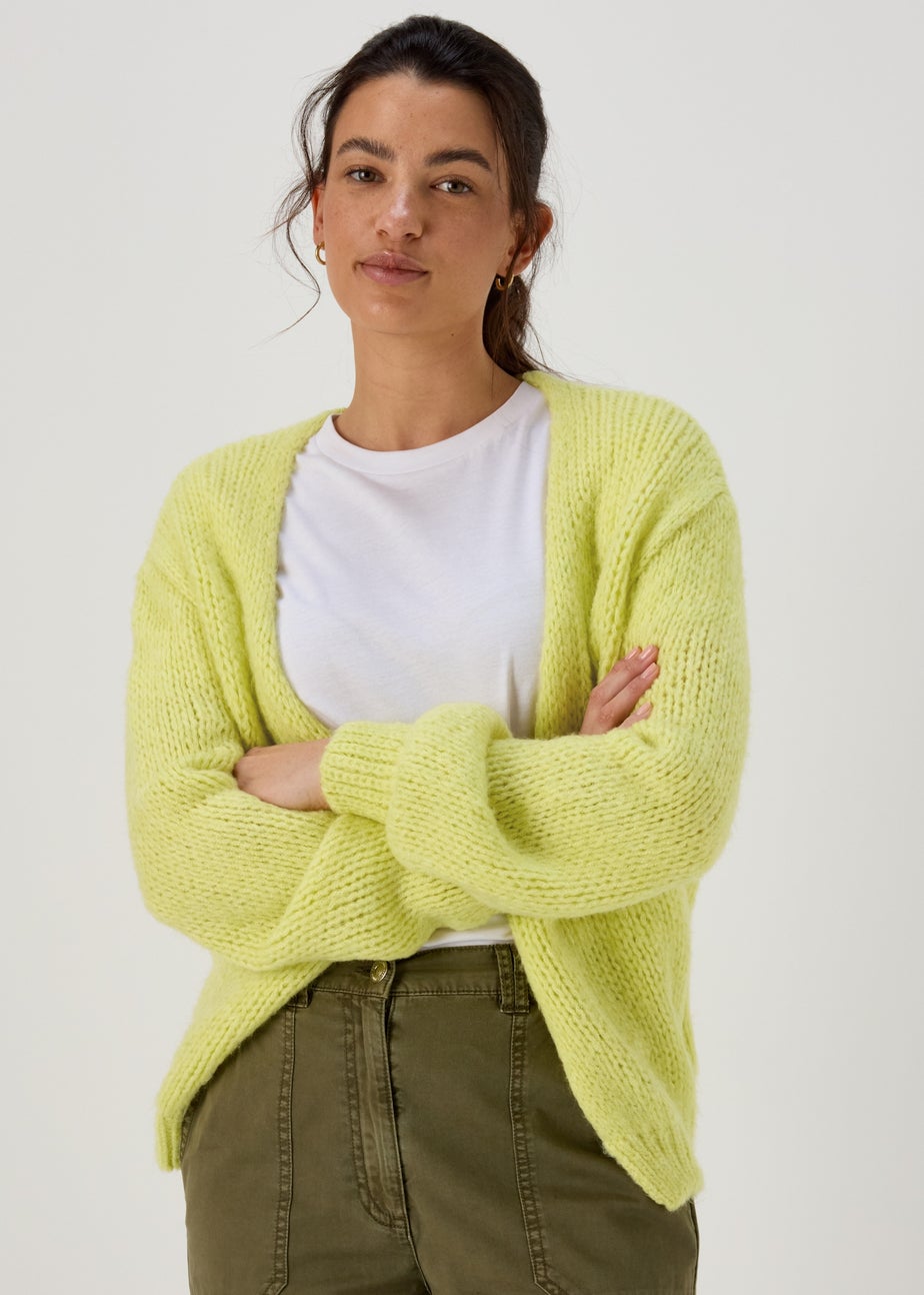 Lime Lofty Cardigan