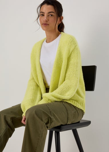 Lime Lofty Cardigan