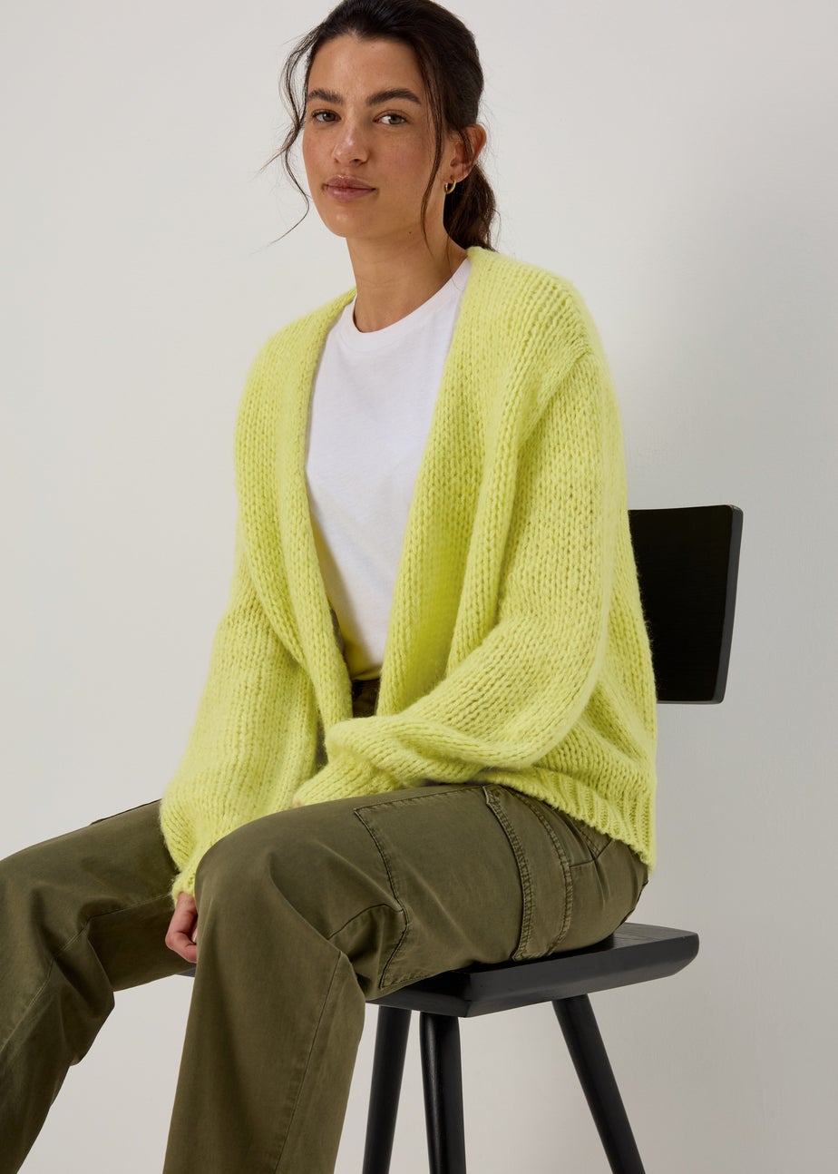 Lime Lofty Cardigan
