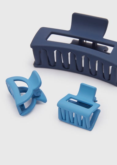 Blue 3 Pack Clamp Set