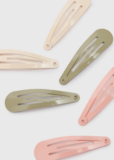 12 Pack Multicolour Hair Clips