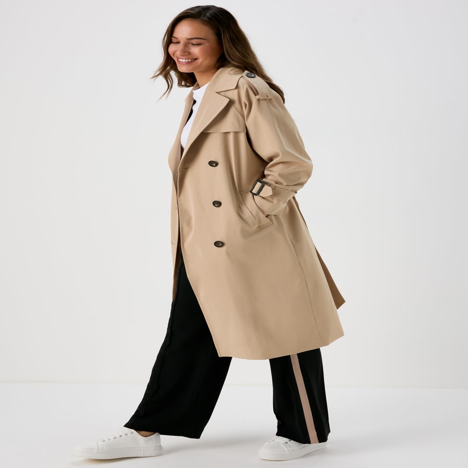 Et Vous Beige Trench Coat