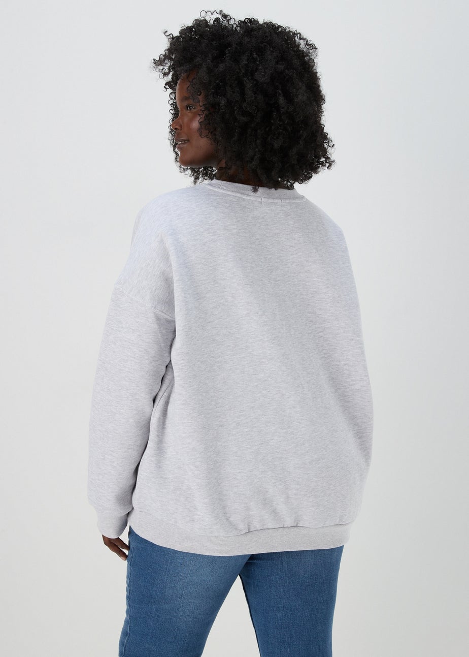 Grey Marl Milan Sweatshirt