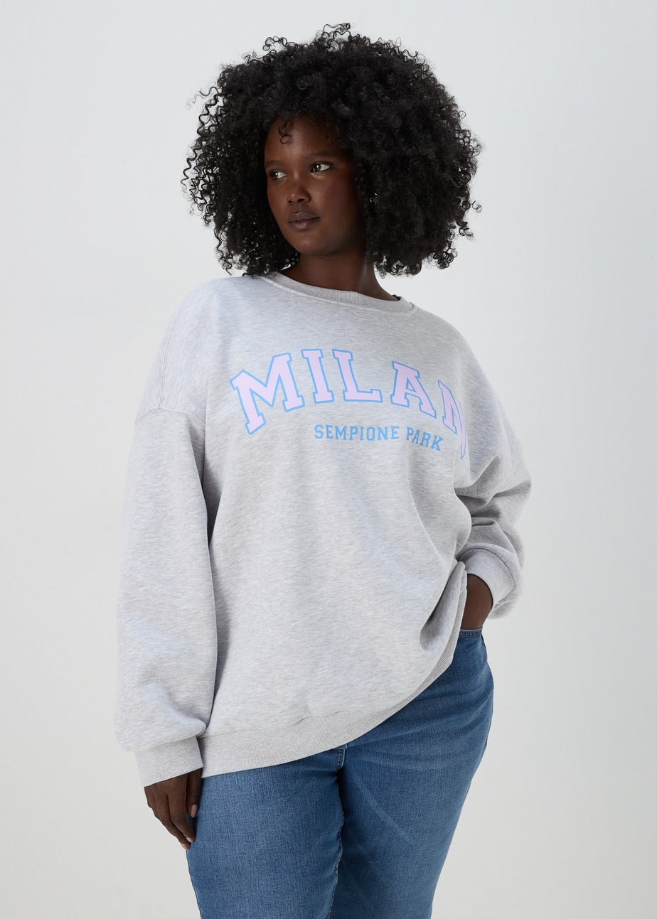 Grey Marl Milan Sweatshirt