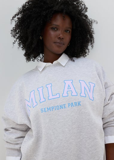 Grey Marl Milan Sweatshirt