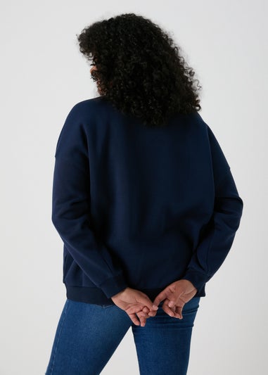 Navy Paris Sweatshirt