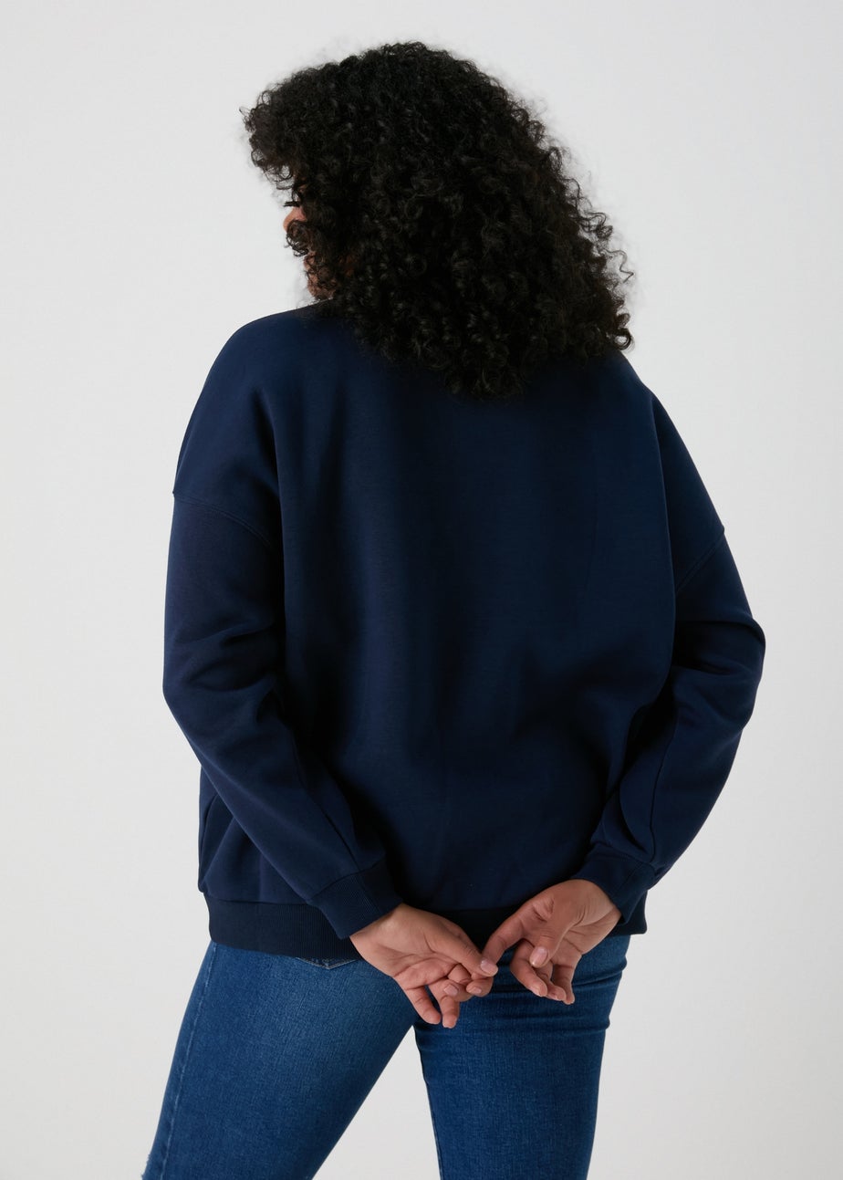 Navy Paris Sweatshirt