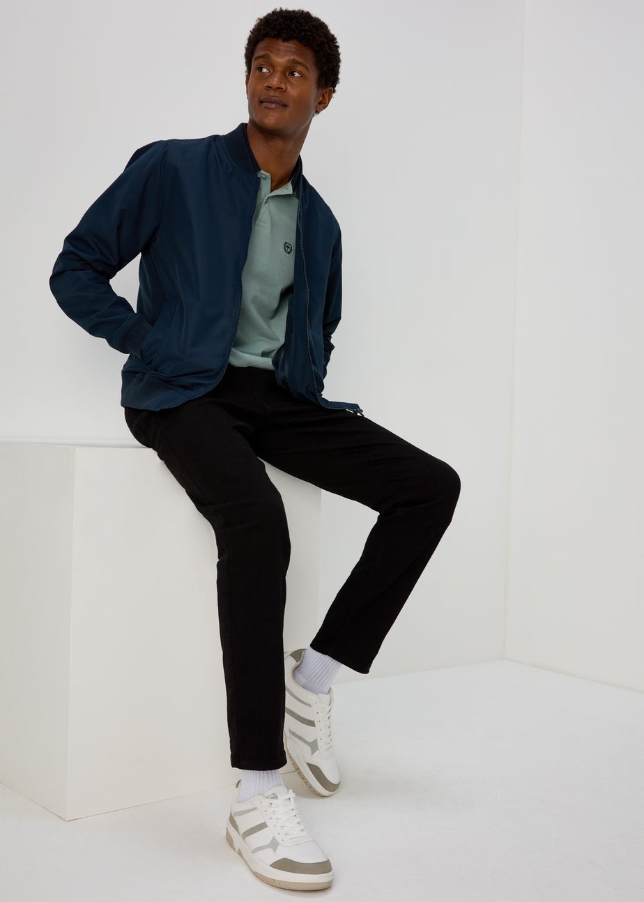 Sage Tipped Polo Shirt