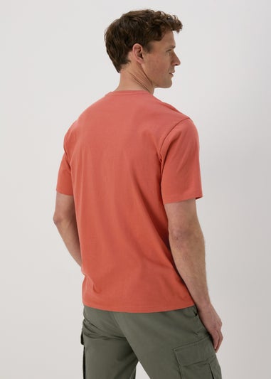 Tuscan Red Crew Neck T-Shirt