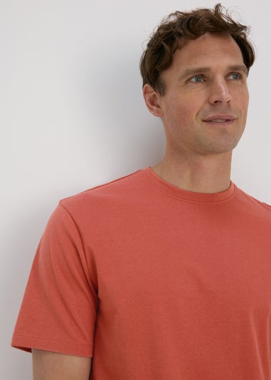 Tuscan Red Crew Neck T-Shirt