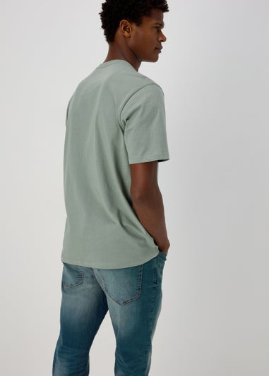 Green Essential Crew Neck T-Shirt