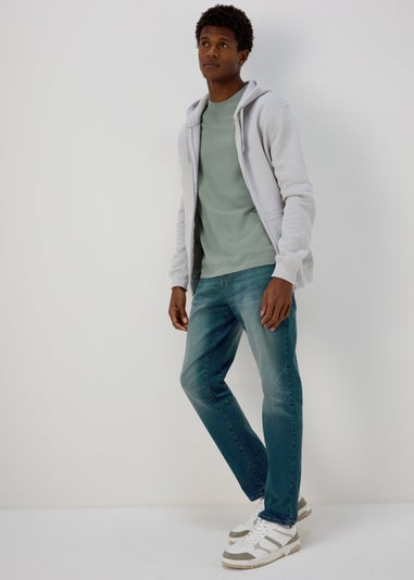 Green Essential Crew Neck T-Shirt