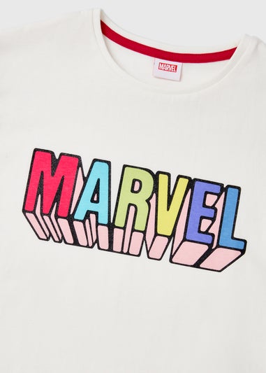 Marvel Girls Cream Top (5-12yrs)