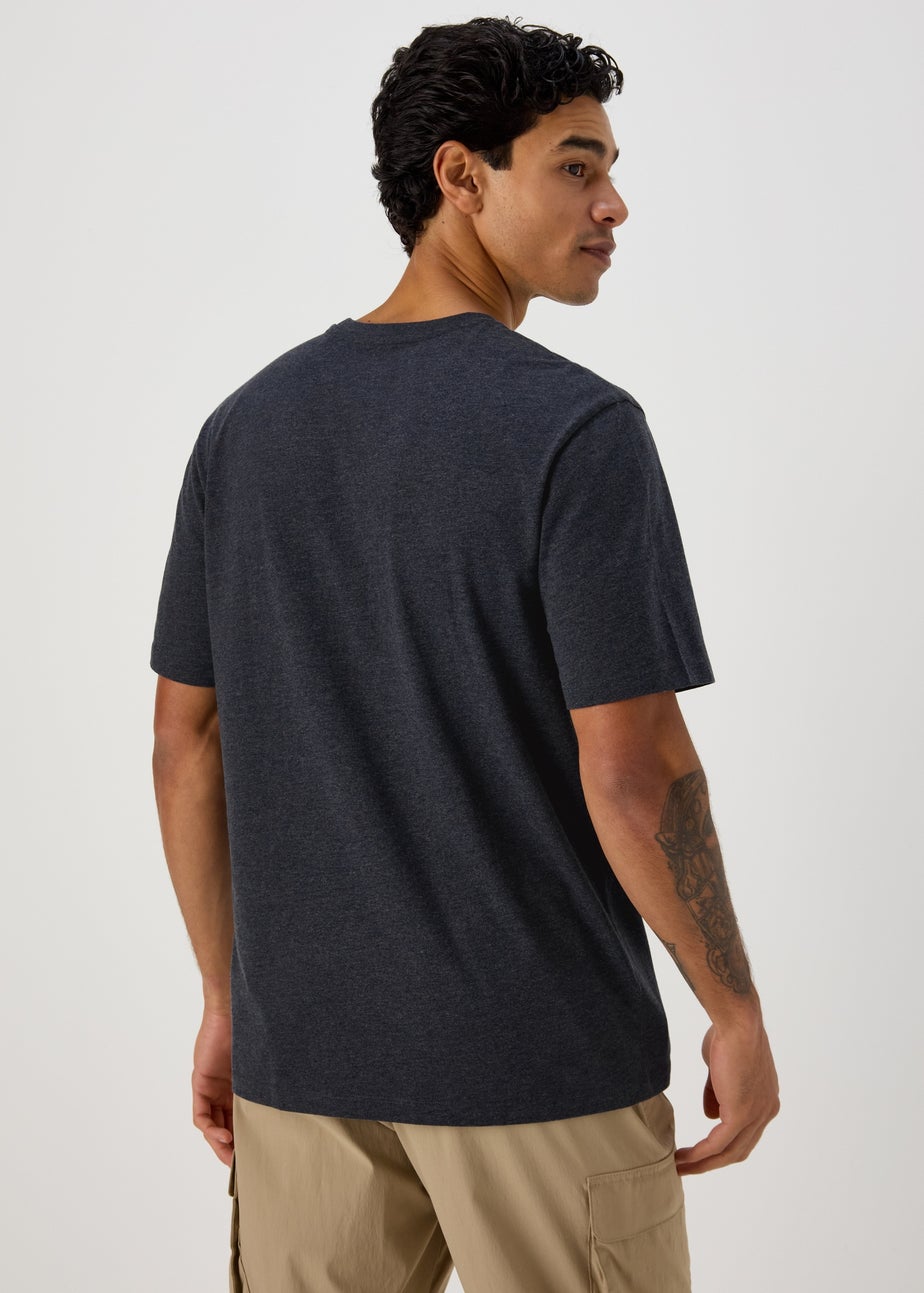 Navy Brooklyn Burnout T-Shirt
