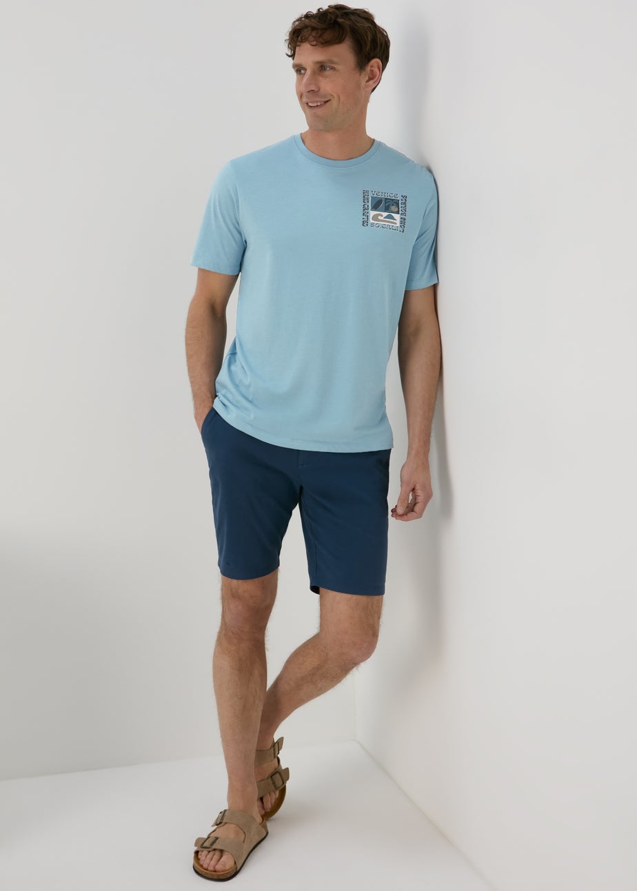 Light Blue Venice Cali T-Shirt