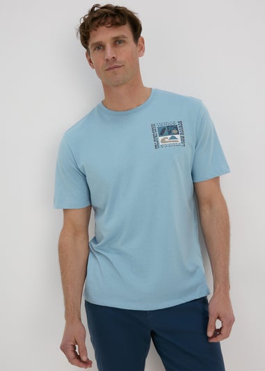 Light Blue Venice Cali T-Shirt