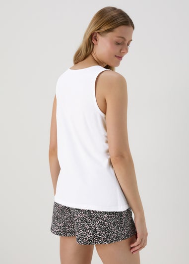 White Bride Jersey Pyjama Set