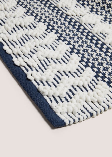 Indigo Bath Mat (80cm x 50cm)