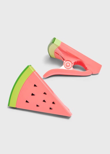 2 Pack Watermelon Beach Towel Clips (12cm x 8.5cm)