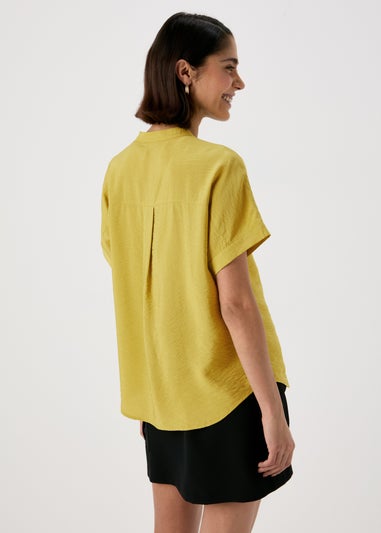 Et Vous Lime Airflow Blouse Top