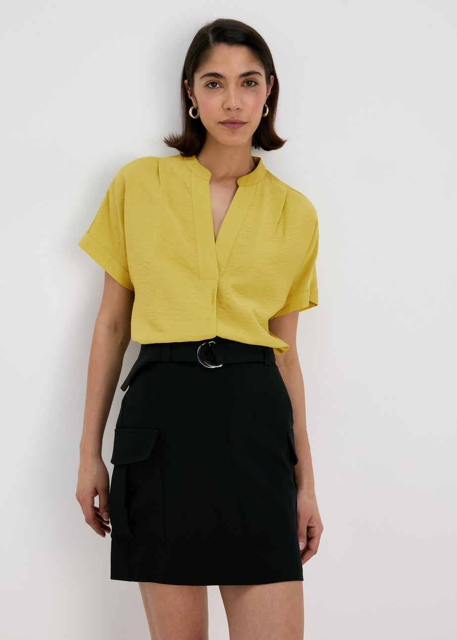 Et Vous Lime Airflow Blouse Top