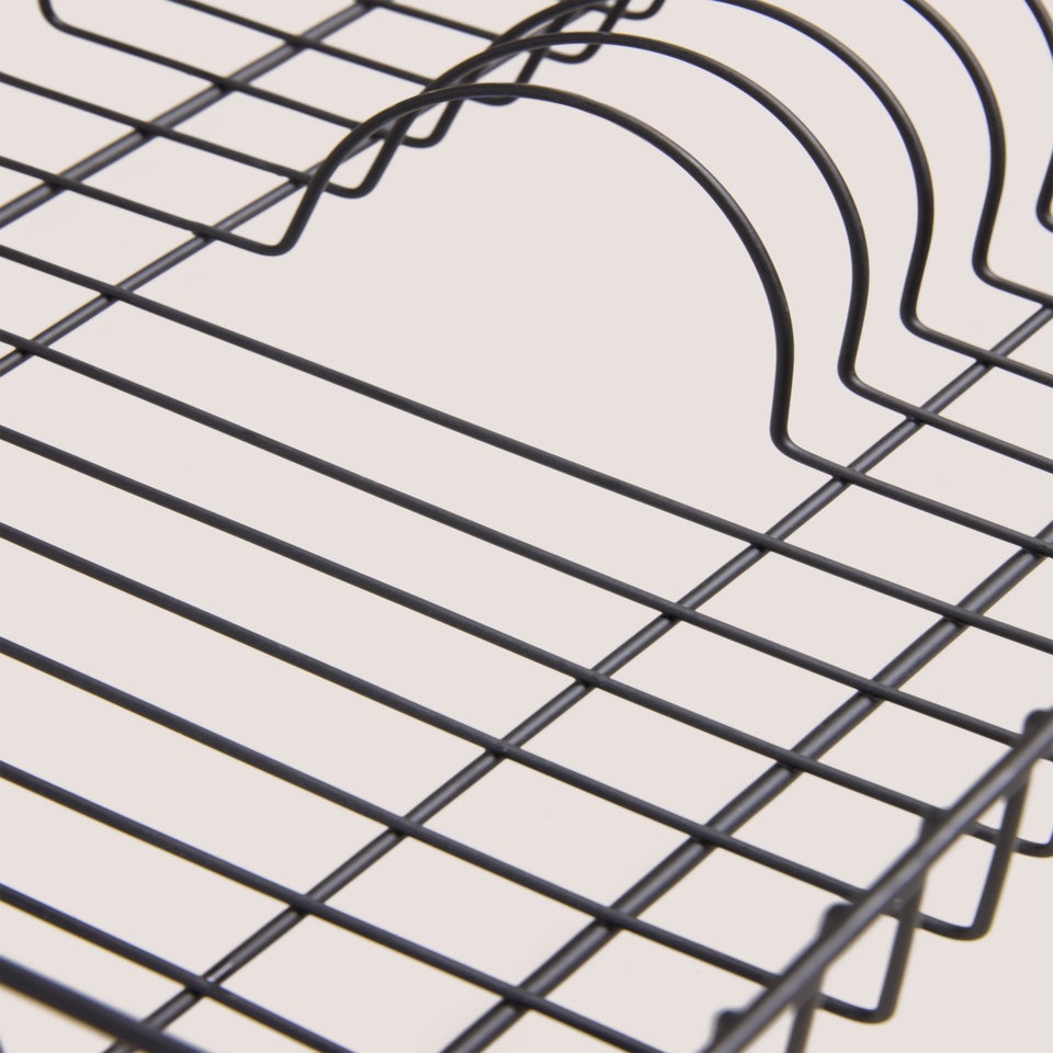 Black Small Drainer (34.5cm x 26cm x 10cm)