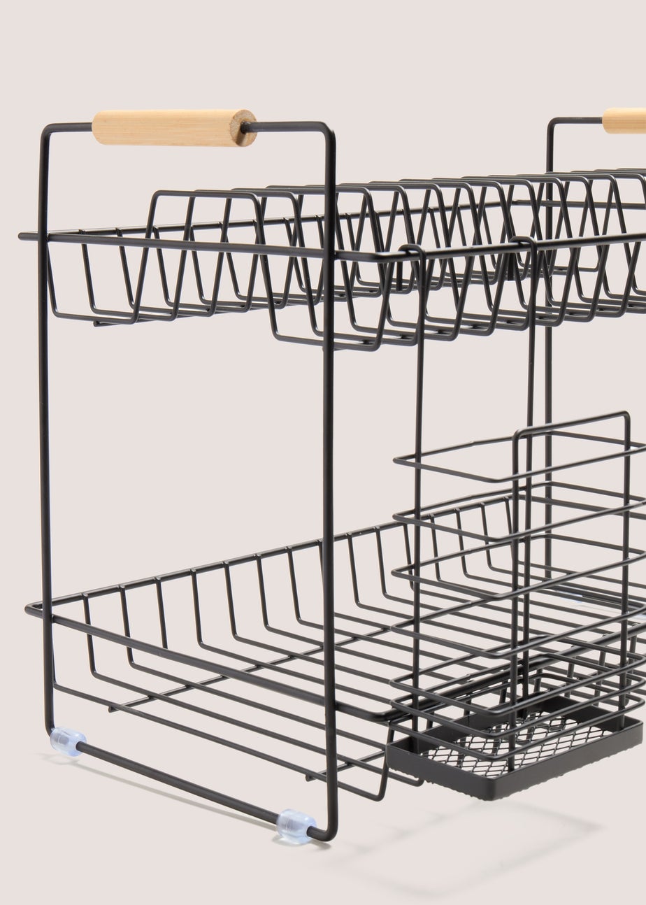 Black Two Tier Drainer