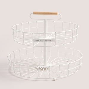 Kitchen Co Two Tier Fruit Basket