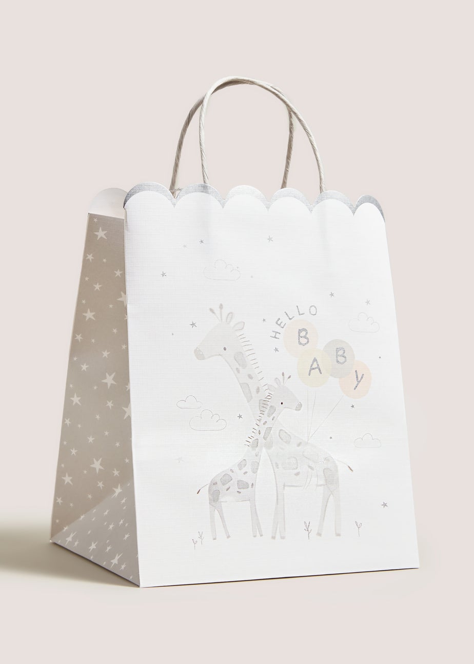 Grey Baby Shower Small Bag