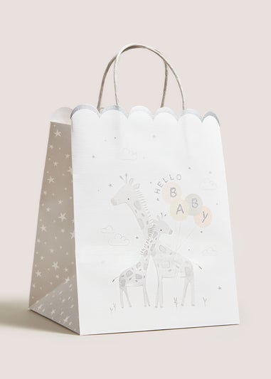 Grey Baby Shower Small Bag