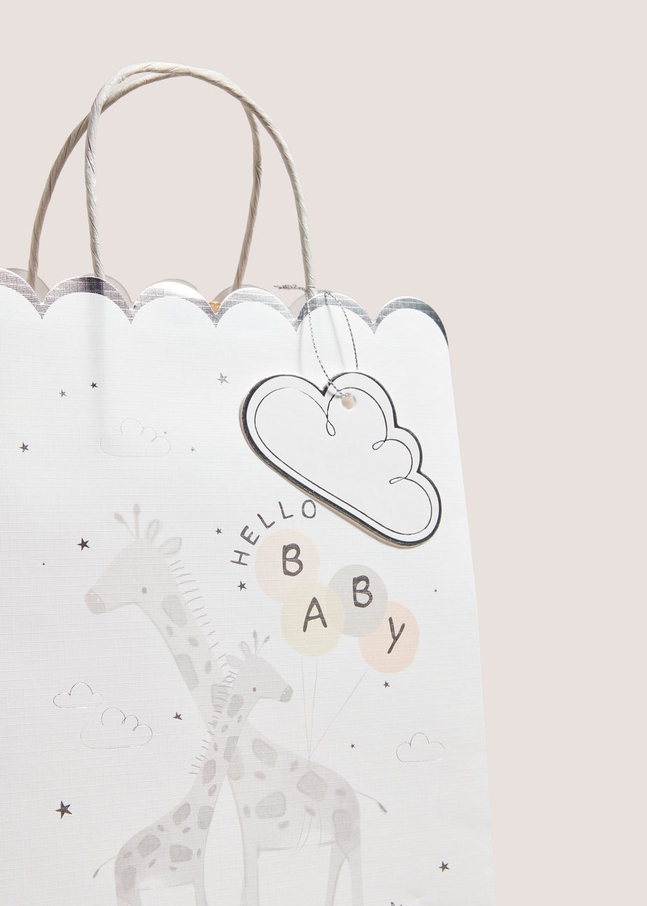 Grey Baby Shower Small Bag