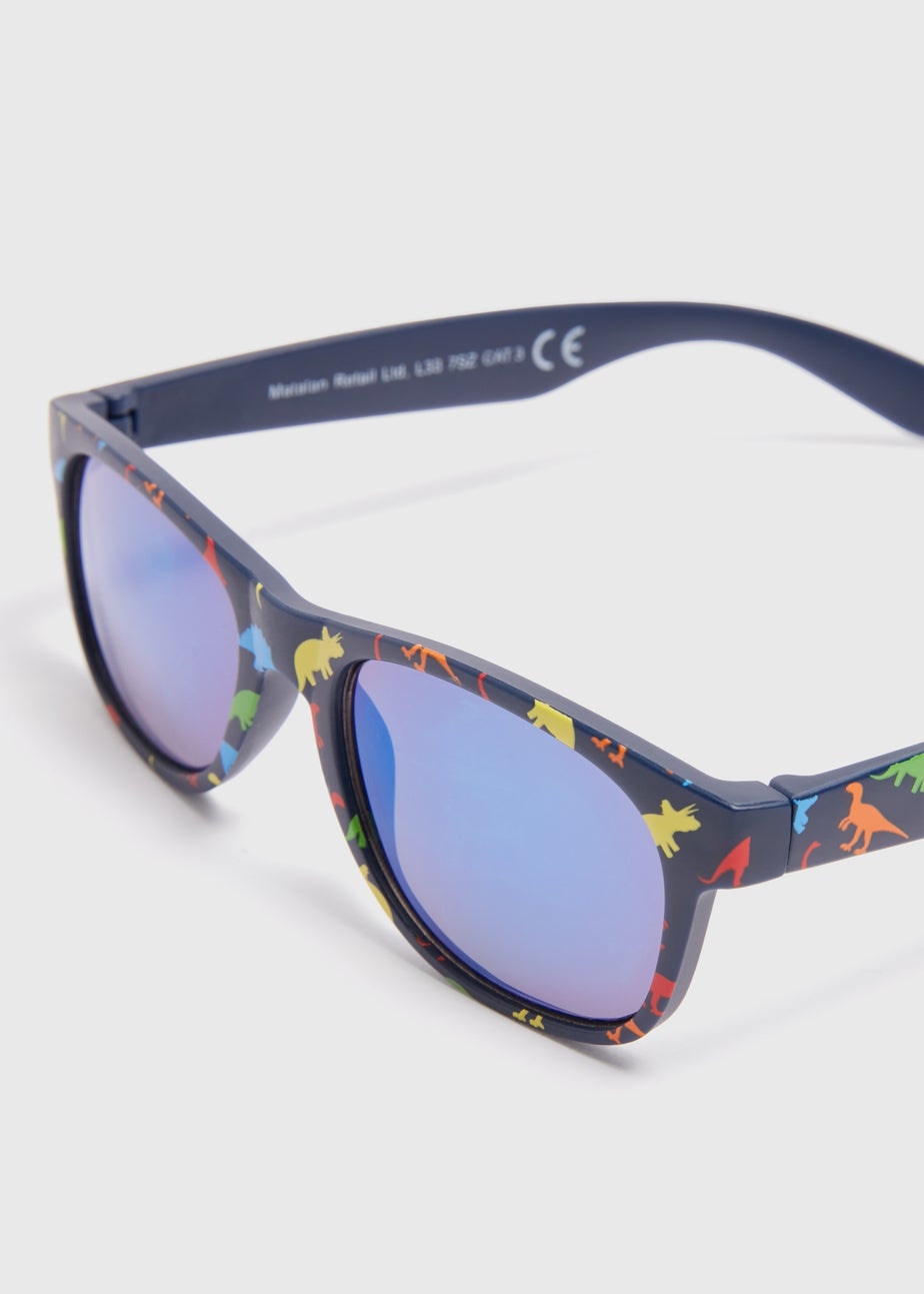 Boys Blue Dino Sunglasses