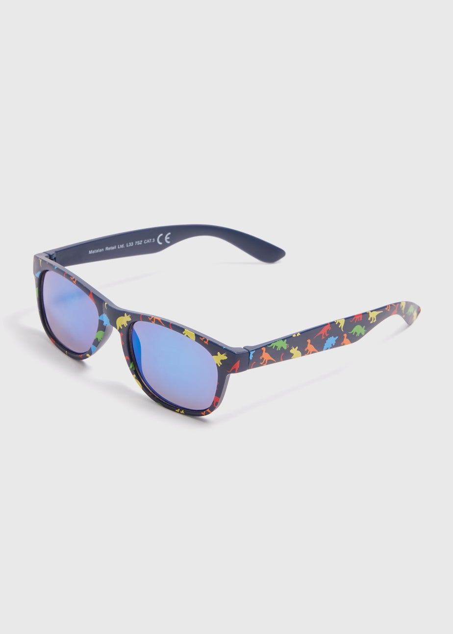 Boys Blue Dino Sunglasses