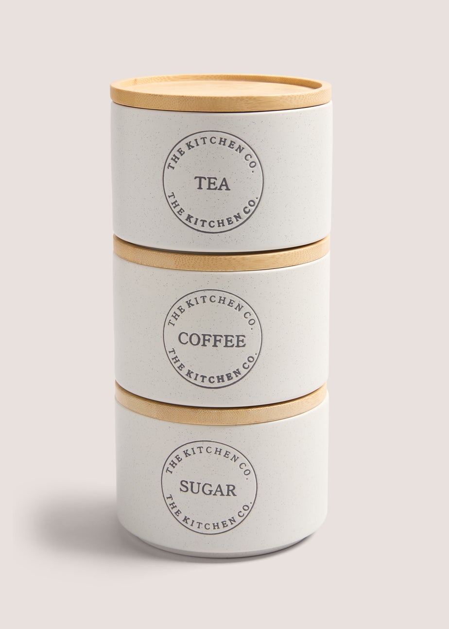 Kitchen Co Cream Ceramic TCS Stack