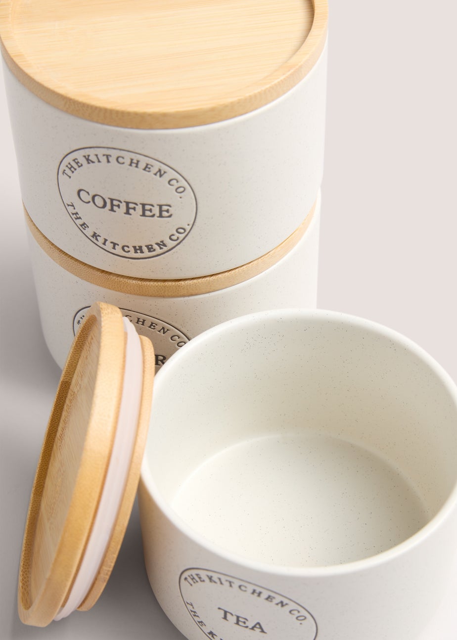 Kitchen Co Cream Ceramic TCS Stack