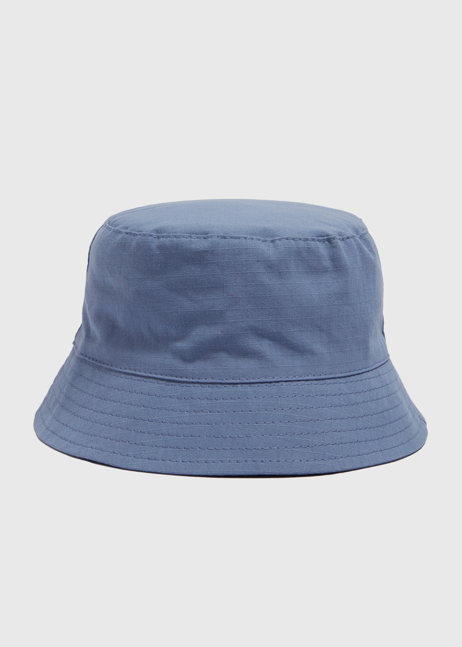 Boys Blue Bucket Hat (3-6yrs)