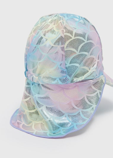 Multi Coloured Mermaid Keppi Sun Hat (6mths-6yrs)
