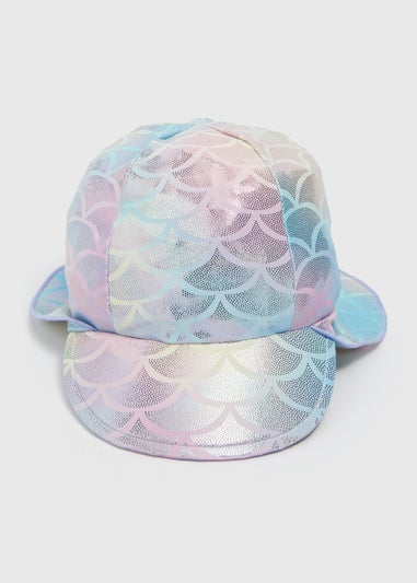 Multi Coloured Mermaid Keppi Sun Hat (6mths-6yrs)