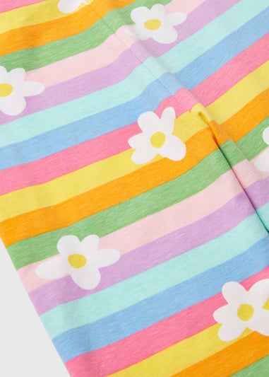 Rainbow Daisy Cycle Shorts (1-7yrs)