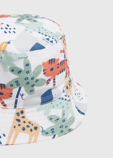 Baby Multicolour Safari Bucket Hat (Newborn-24mths)