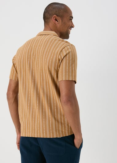 Tan Tribal Jersey Shirt