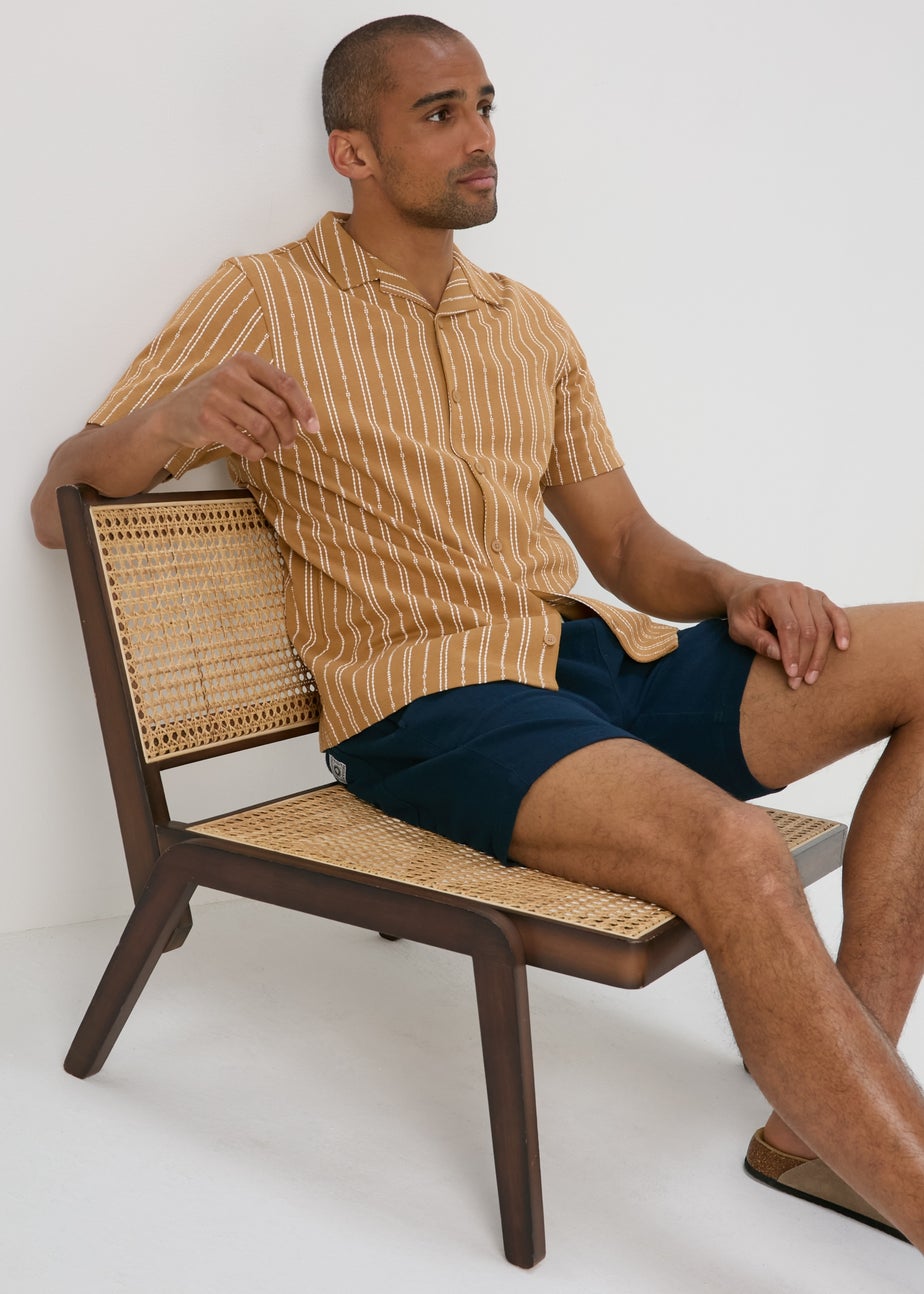 Tan Tribal Jersey Shirt