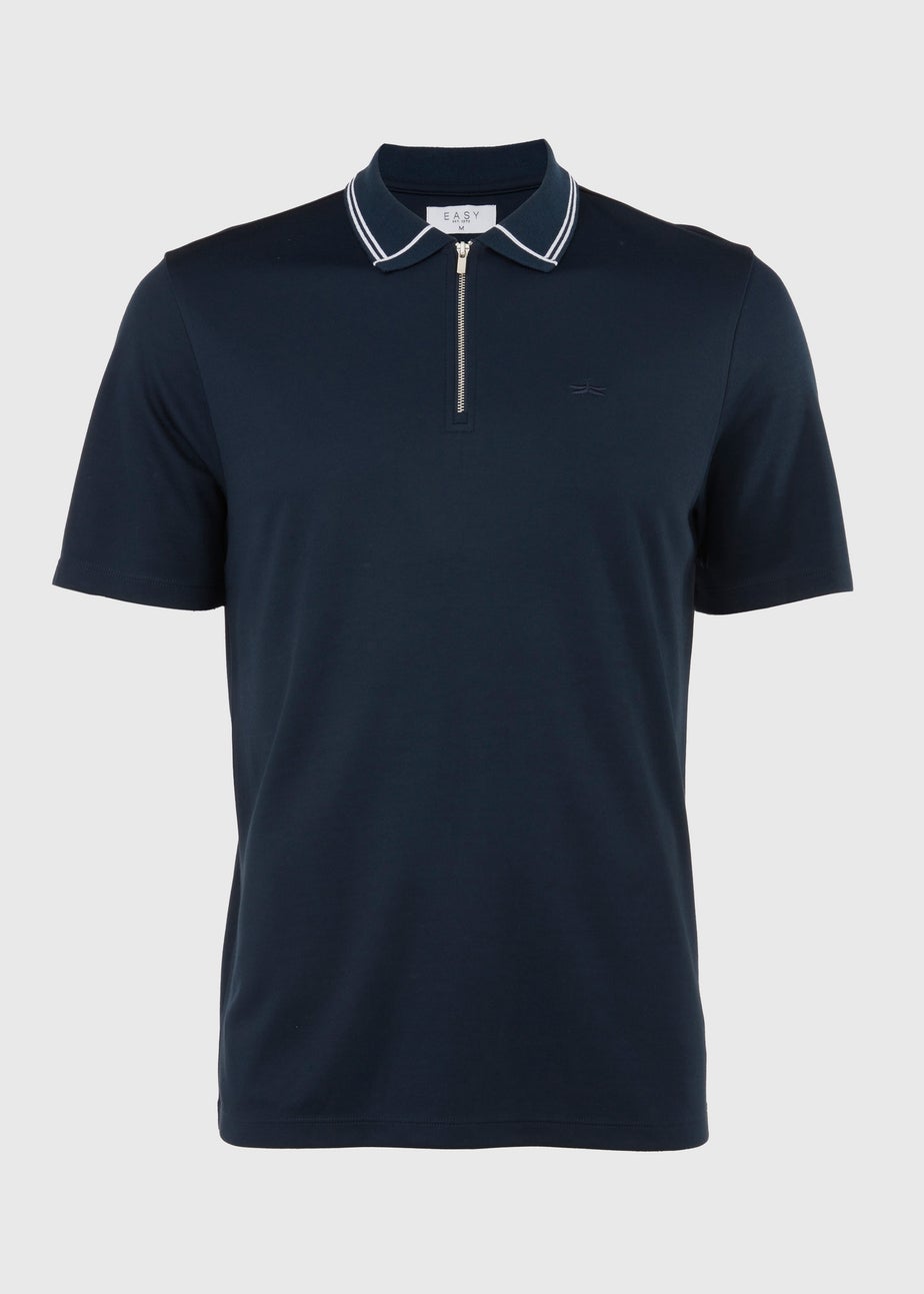 Navy Modal Polo