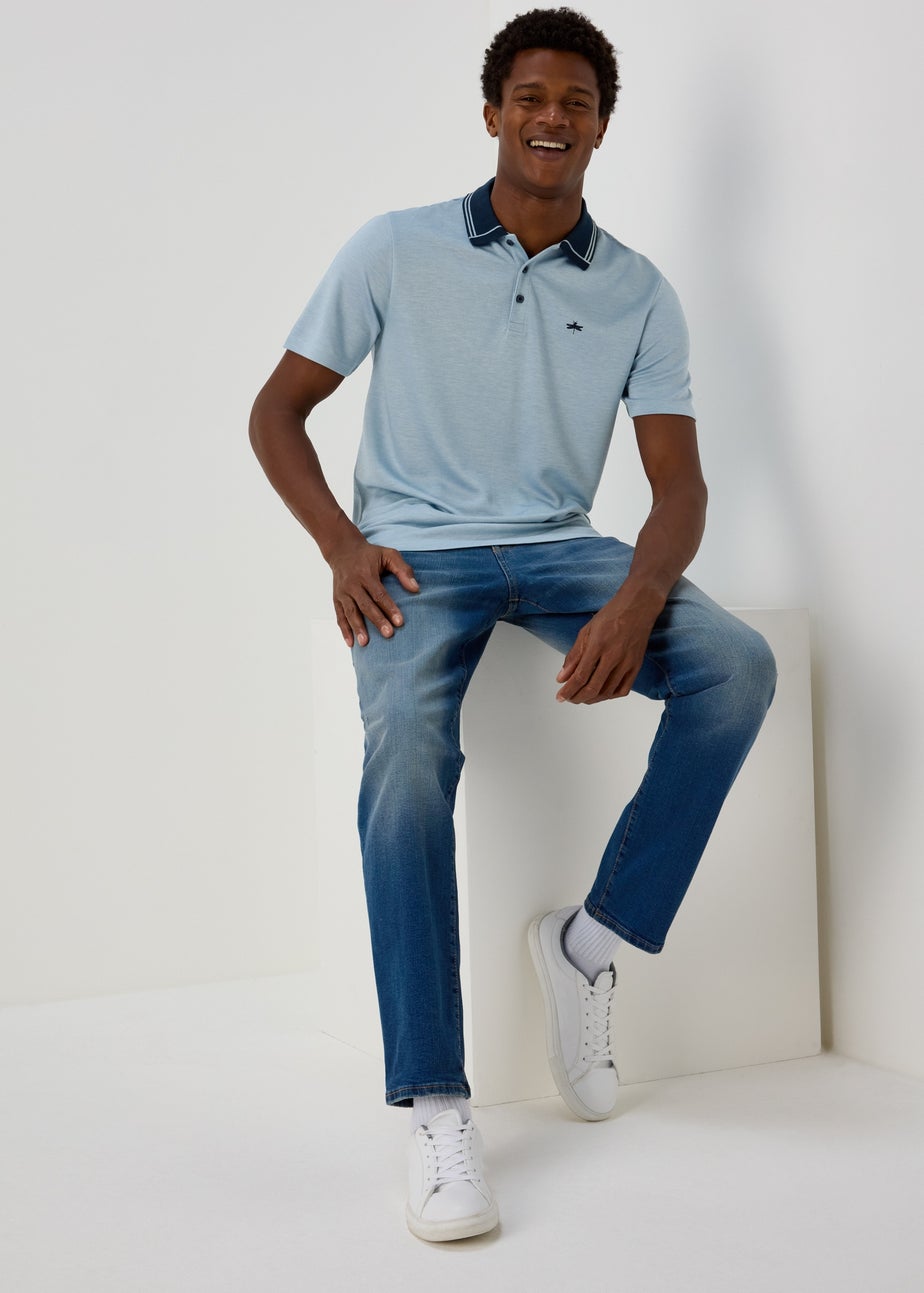 Blue Smart Polo Shirt