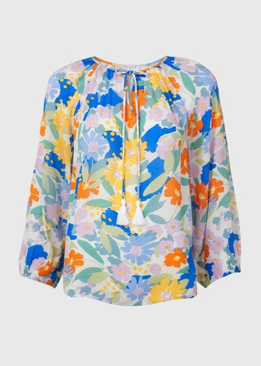 Multicolour Floral Print Blouse
