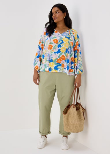 Multicolour Floral Print Blouse