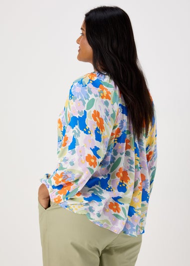 Multicolour Floral Print Blouse